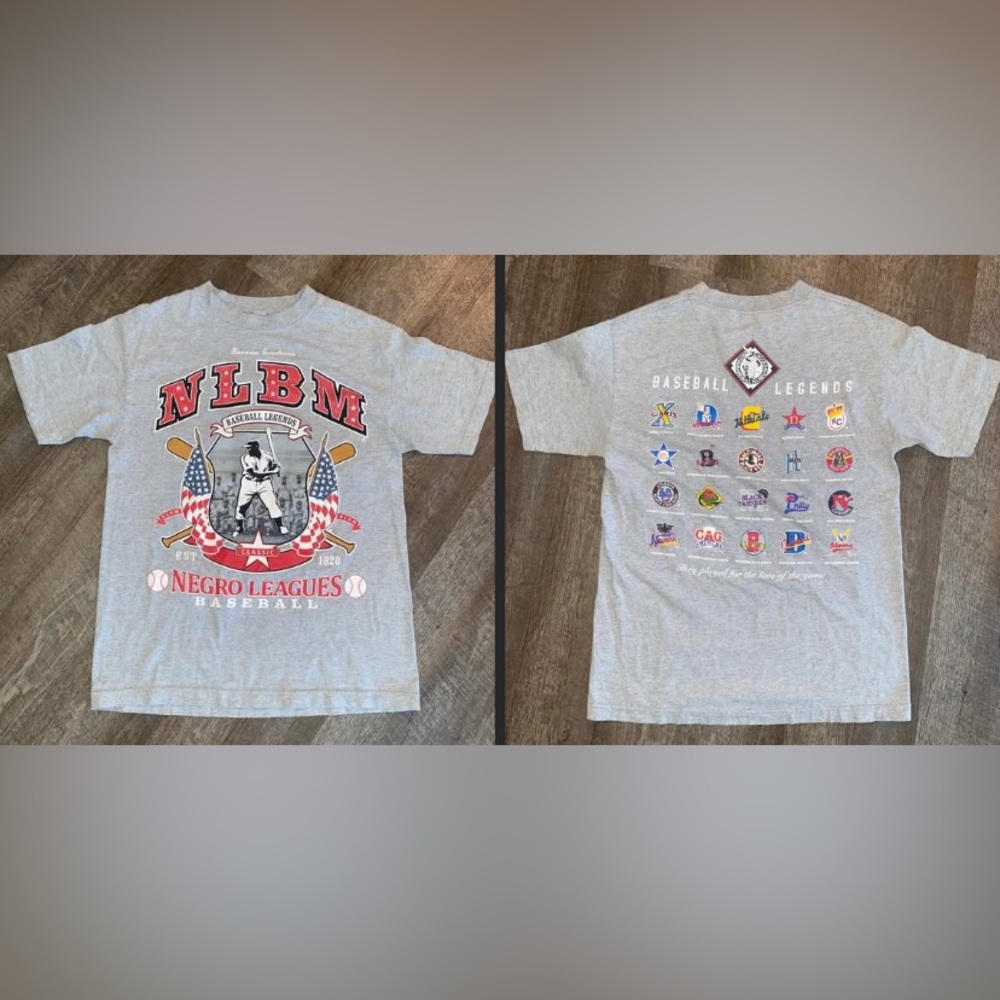 Vintage 90s Negro Leagues Baseball BigBoy Classic Tshirt (see measurements)